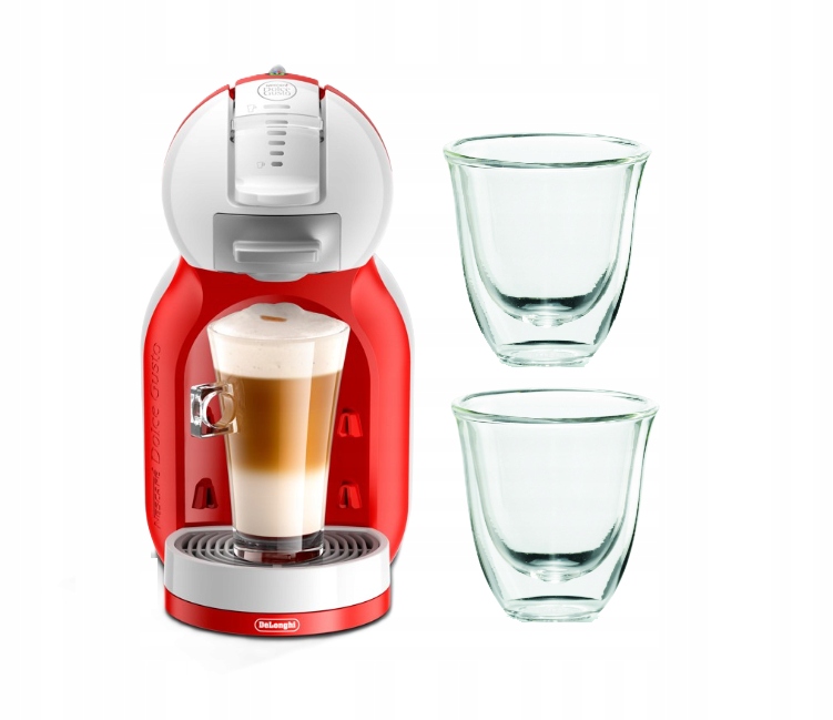 Ekspres De'Longhi Dolce Gusto Mini Me 1460W Szklanki De'Longhi 90ml 2szt.
