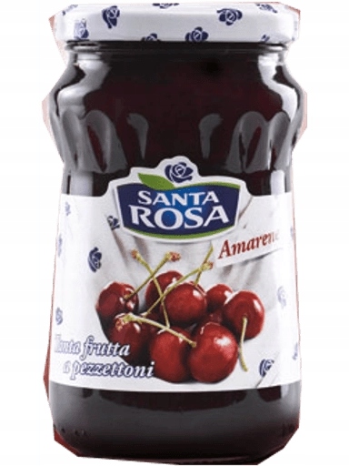 Levně 5X Santa Rosa Amarene 350g zavařenina třešňová italská