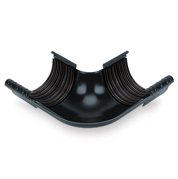 Vnější rohový úhel 90° pro okap 120 mm systému Galeco Ocel grafit
