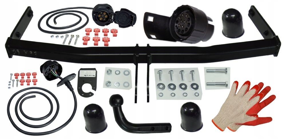 1650kg/100kg HAK HOLOWNICZY+WIĄZKA +ADAPTER7PIN13P do SEAT ALTEA+XL 2004-15 Rodzaj kuli Odkręcana