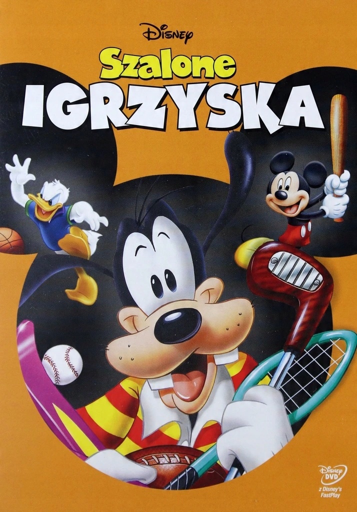 

Szalone Igrzyska Disney Myszka Miki, Donald DVD Fo