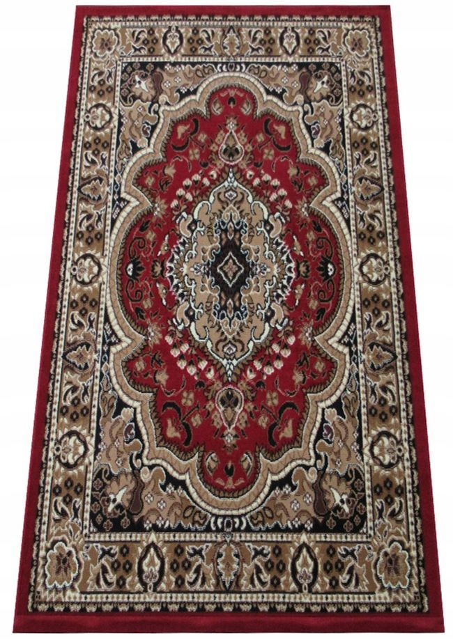 Kusový koberec Alfa červený 06 90x310