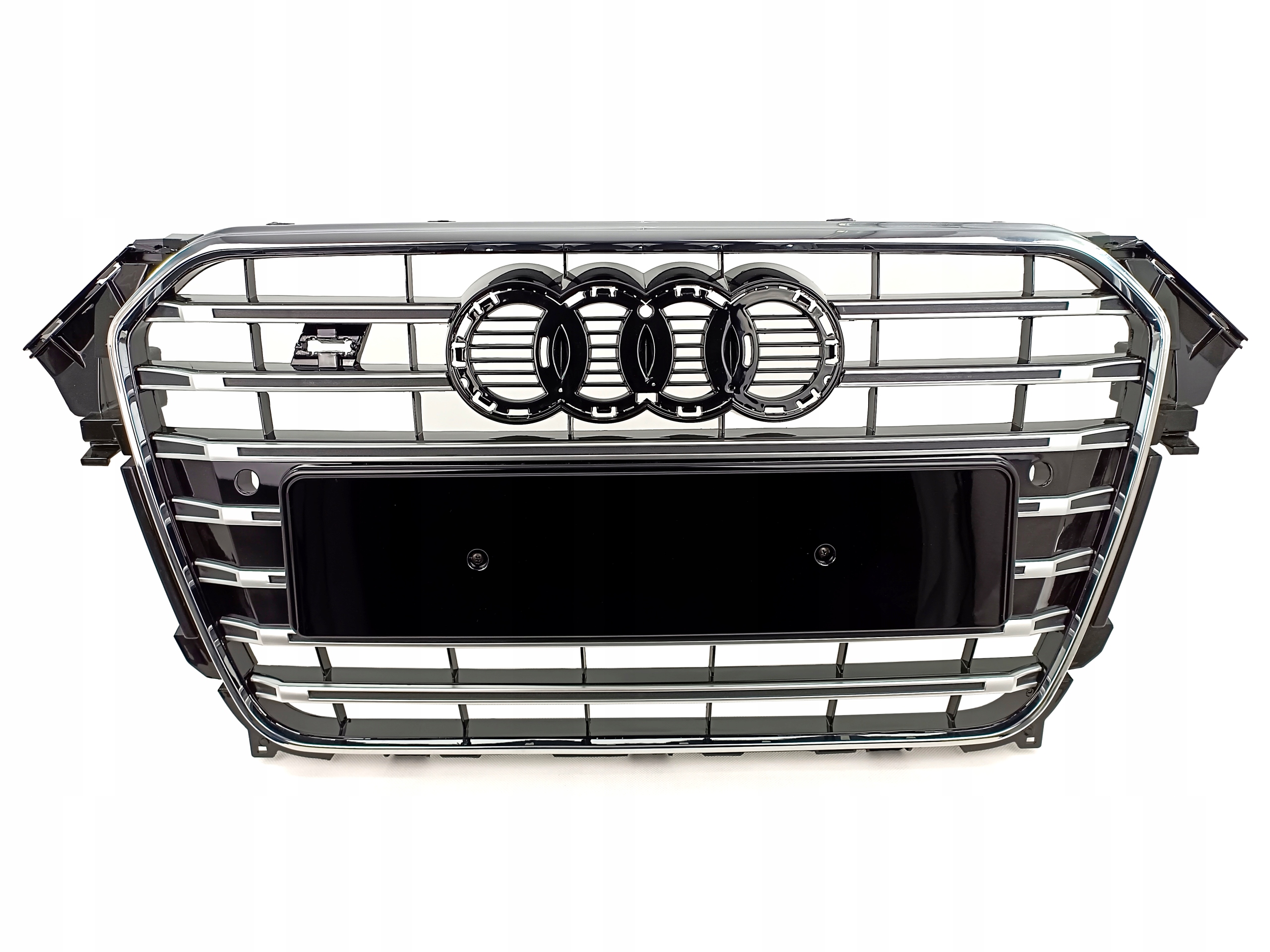 GRILL ATRAPA AUDI A4 S4 B8 LIFT 2011r 2012r 2013r 2014r 2015r BLACK EDITION