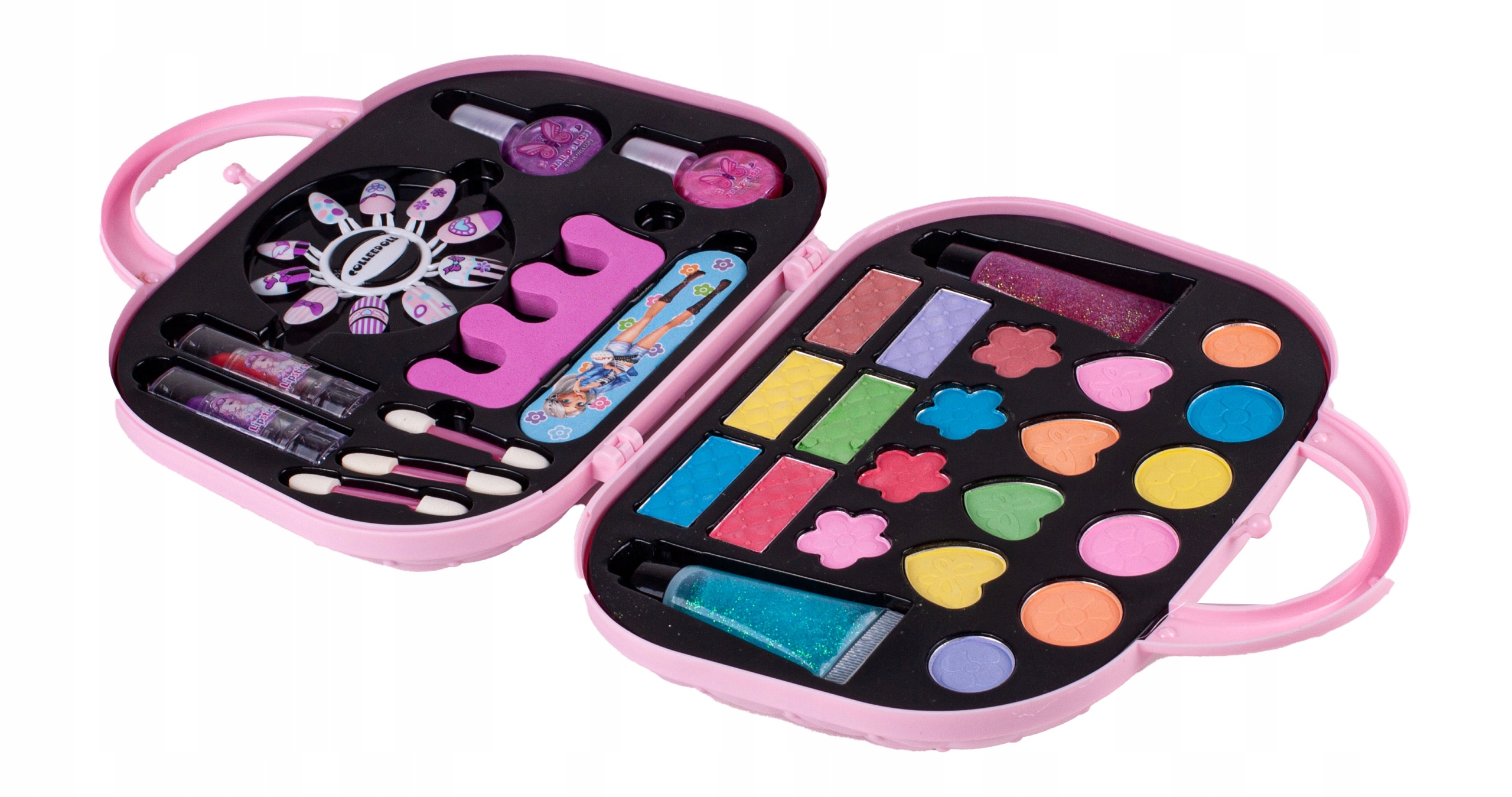 ZESTAW KOSMETYKÓW W TOREBCE DO MAKIJAŻU I PAZNOKCI KOSMETYKI DLA DZIECI Płeć chłopcy