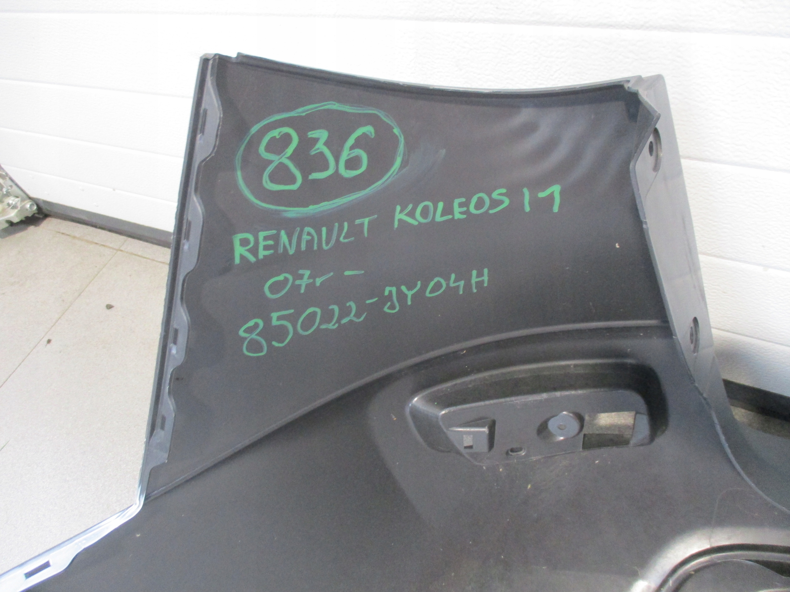 bumper rear part Renault Koleos 1 07r- 85022-JY04H