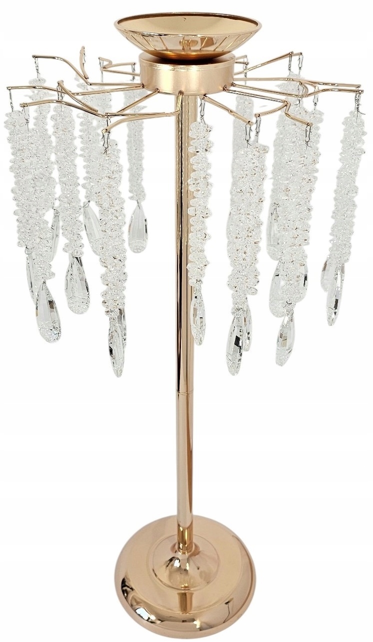 Postument Květinový Stojan Kolotoč 85 cm Zlatý K85