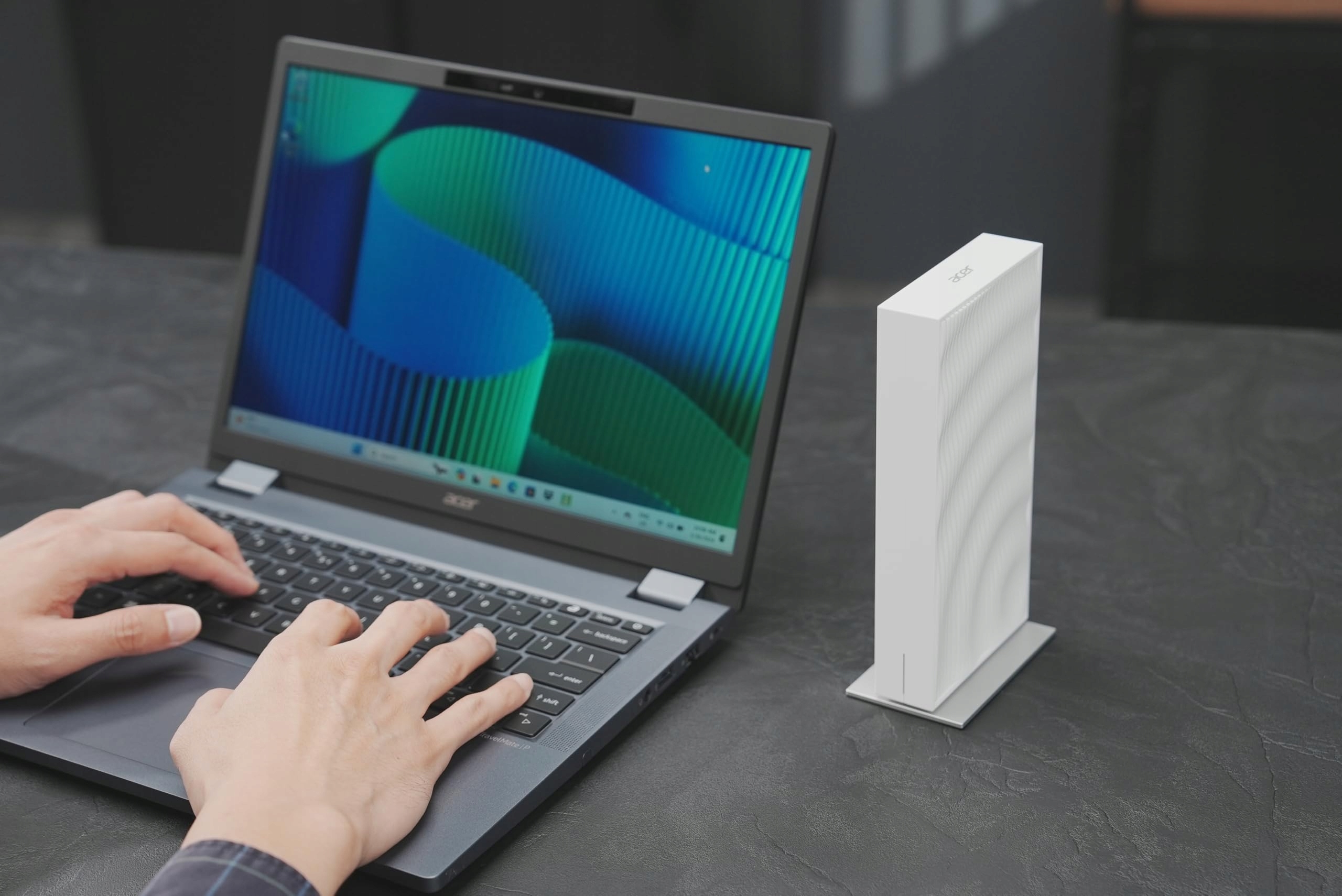 PREDATOR Connect W7 Router WiFi 7 64 Gbps 6 GHz 320 MHz Ethernet — miniatura 4