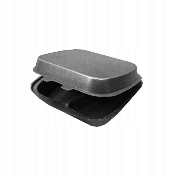 

Menu Box dwudzielny HP4 24,5x21x7cm 125 szt czarny