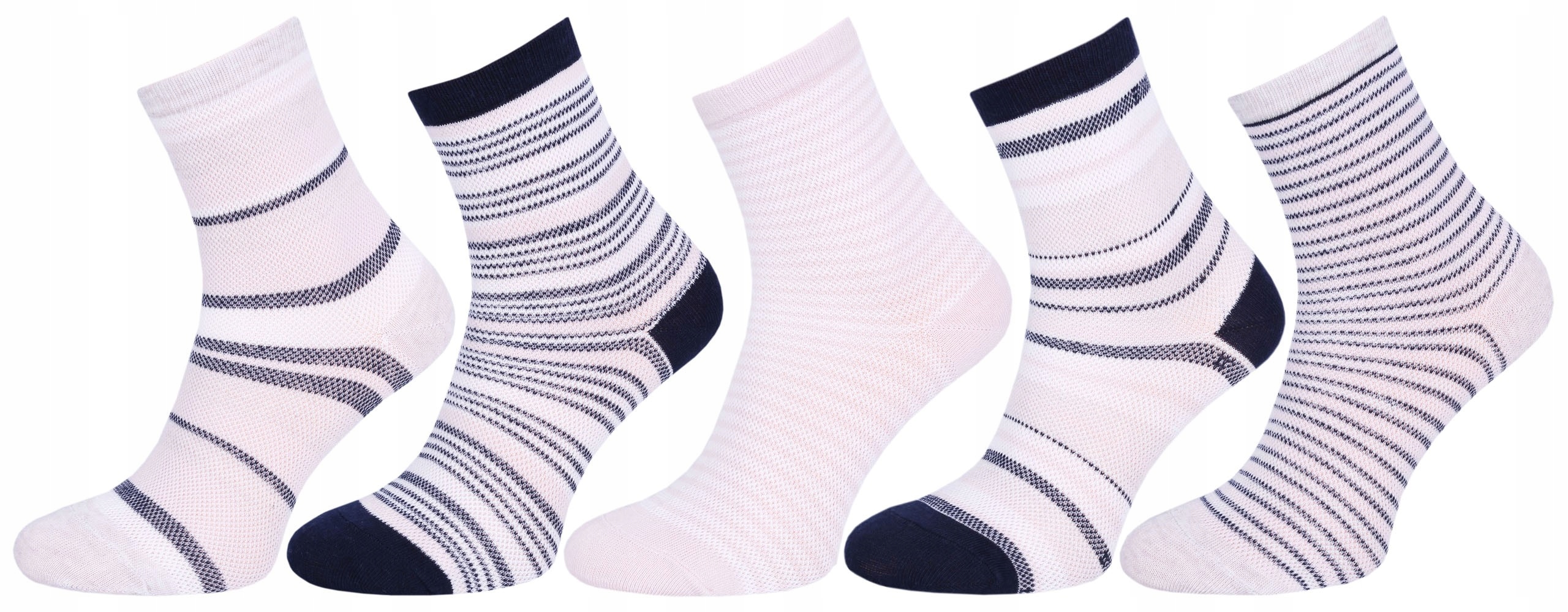 

5 x skarpetki w paski