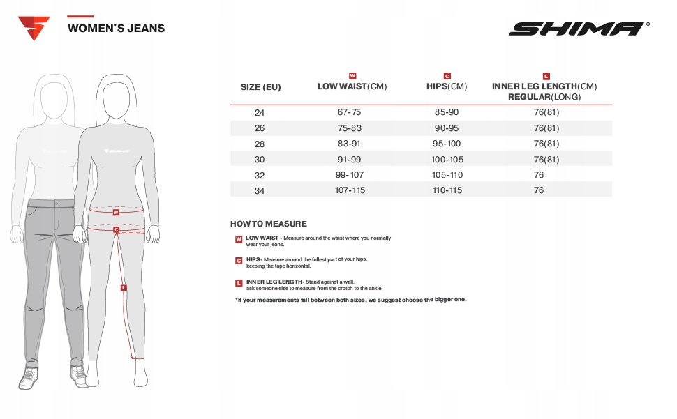 Spodnie NA MOTO JEANS SHIMA DEVON LADY BLACK 32/L Rodzaj Damskie