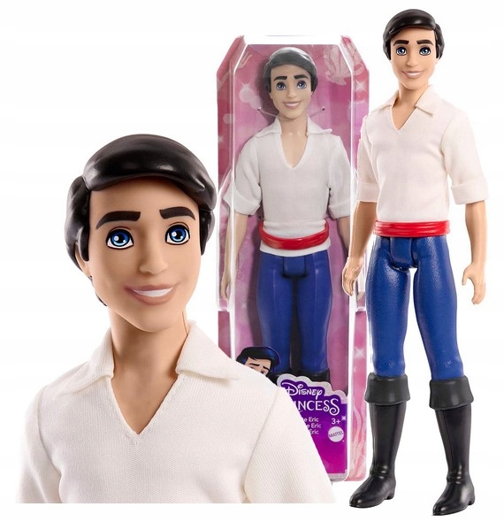 

Lalka Disney Princess Książę Eric Mała Syrenka