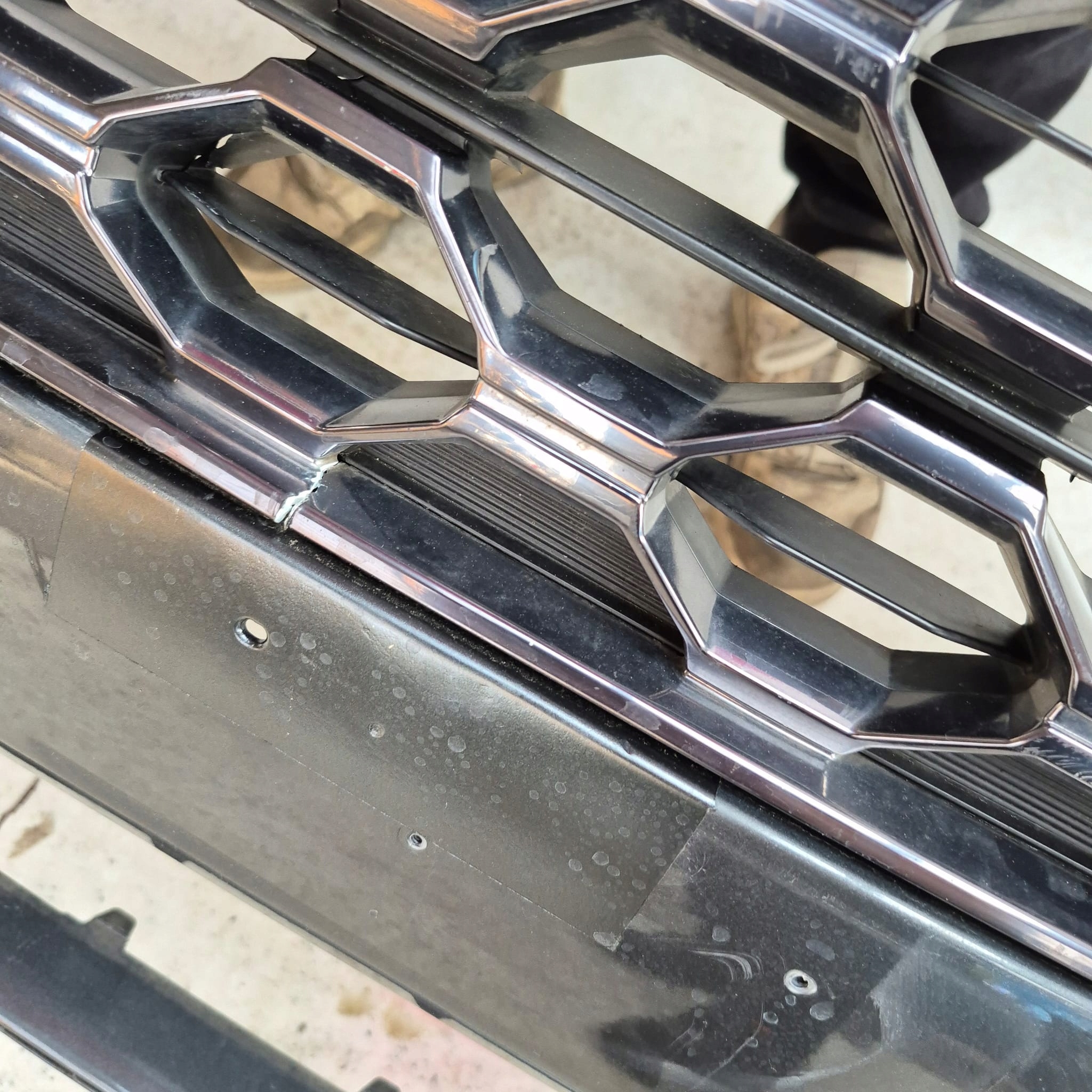 HYUNDAI SANTA FE IV 18- bumper front front PDC
