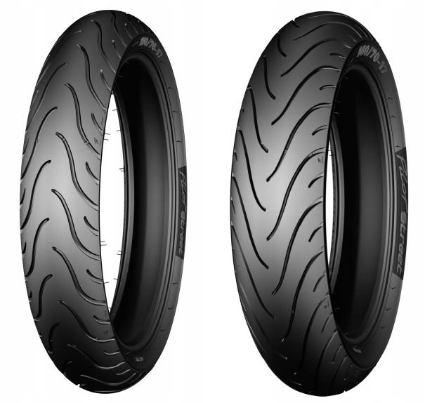 Michelin Pneumatika 80/90-16 Pilot Street 48S Tl/tt M/C Reinf Predná/zadná Dot 18/2