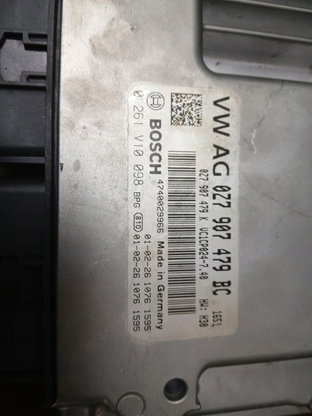 control unit of the engine PORSCHE 0Z7907479BC