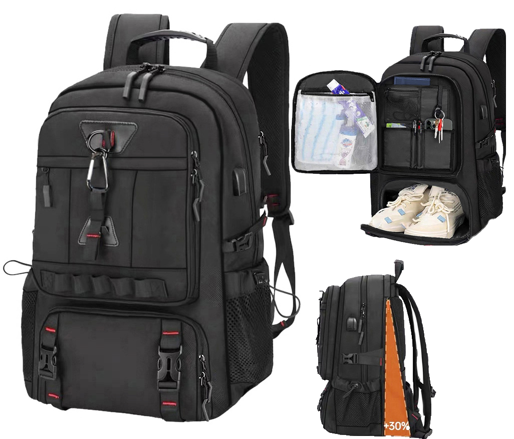 Plecak Turystyczny Duży na Wycieczkę Survivalowy Podróżny Do Pracy Jakość