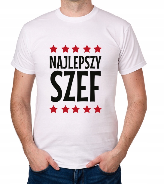 

koszulka Najlepszy Szef prezent