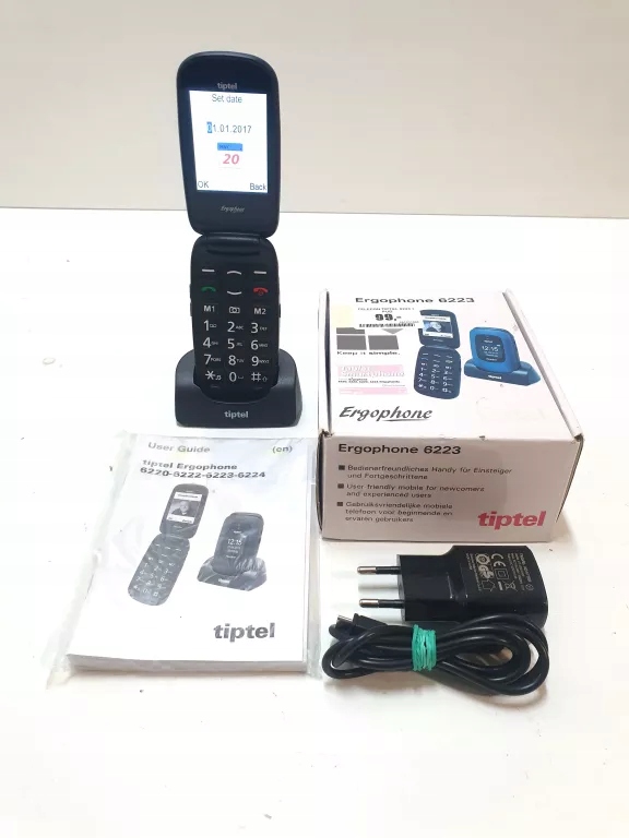 Telefon Tiptel Ergophone 12 czarny
