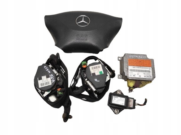 MERCEDES VITO W639 03- PODUSZKA PASY MODUŁ 6394460442