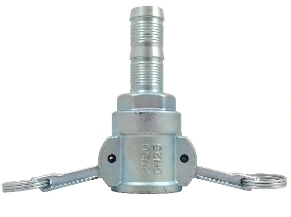 Złącze CAMLOCK DN 25 gniazdo króciec wąż wtyk tynk