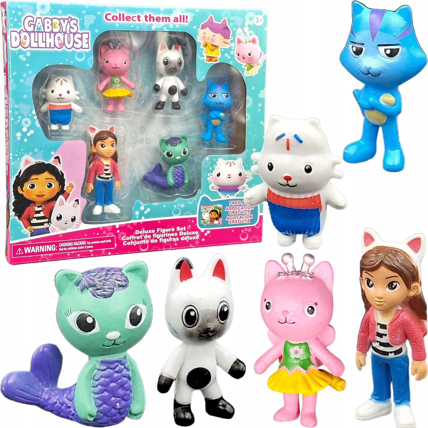 

Koci Domek Gabi Zestaw 6 Figurek Gabby's Dollhouse