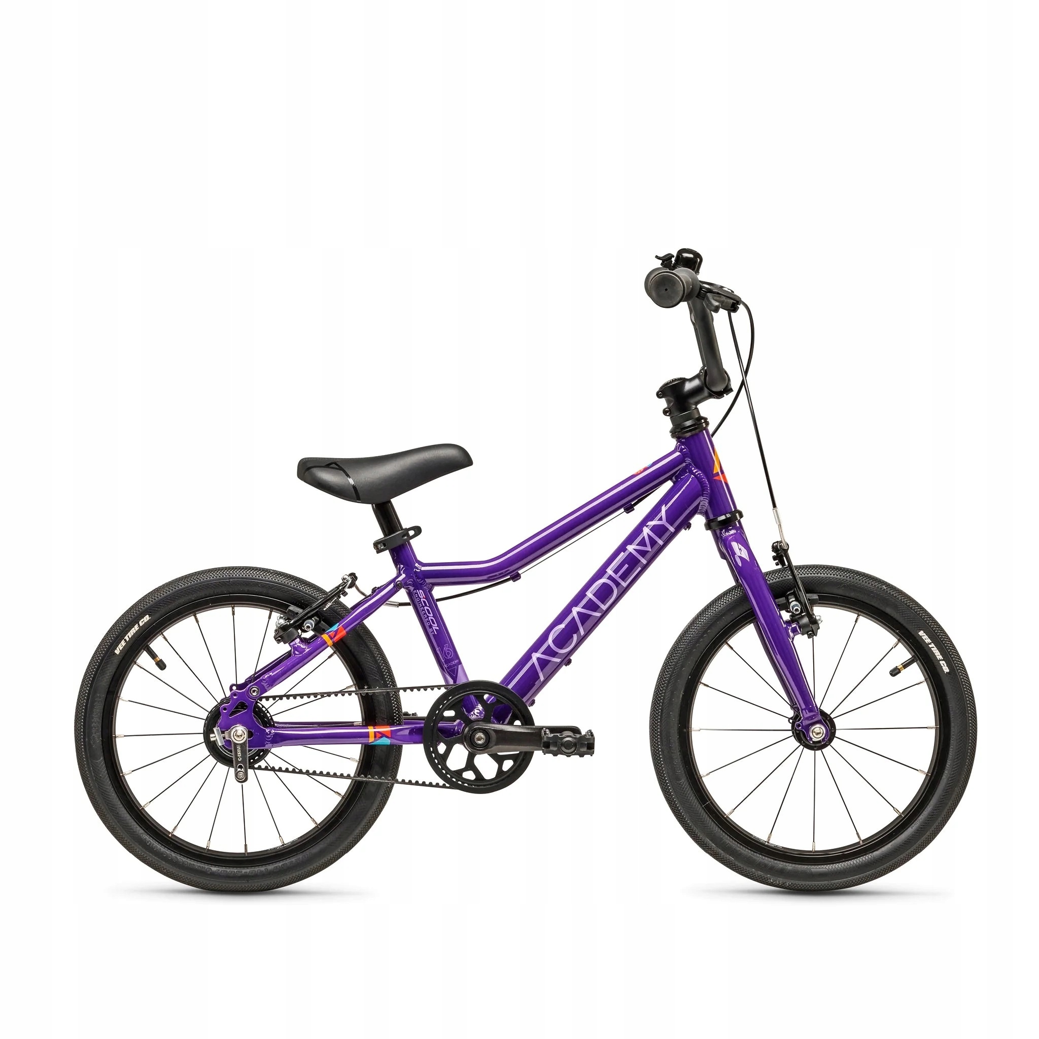 Rower Mtb Academy Grade 3 rama mniejsza koło 16 " fioletowy Pasek