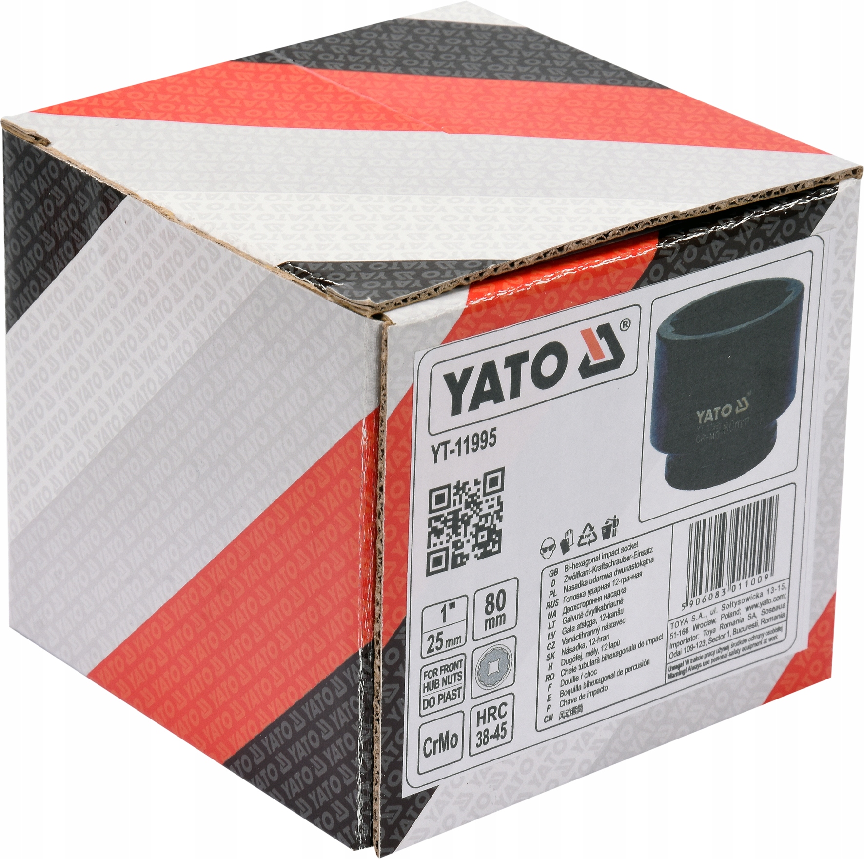 NASADKA UDAROWA 1' 12 KĄTNA 80mm