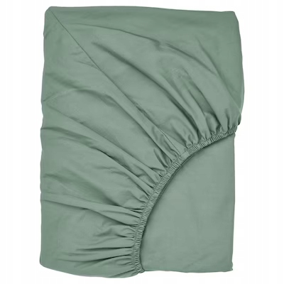 

Ikea Ullvide prześcieradło Z Gumką 140x200 Zielony