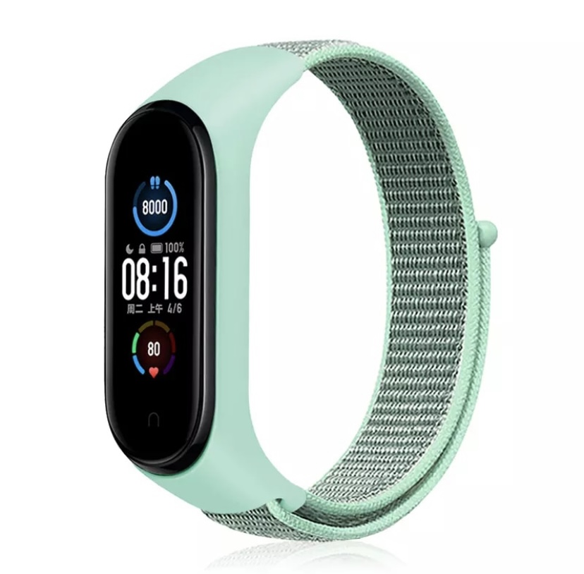 

Opaska Sportowa Do MI Band 3/4/5/6 |morska Zieleń