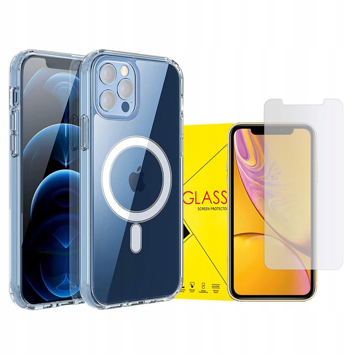 

Etui Magsafe Do Iphone 11 Pro, Case Szkło 9H