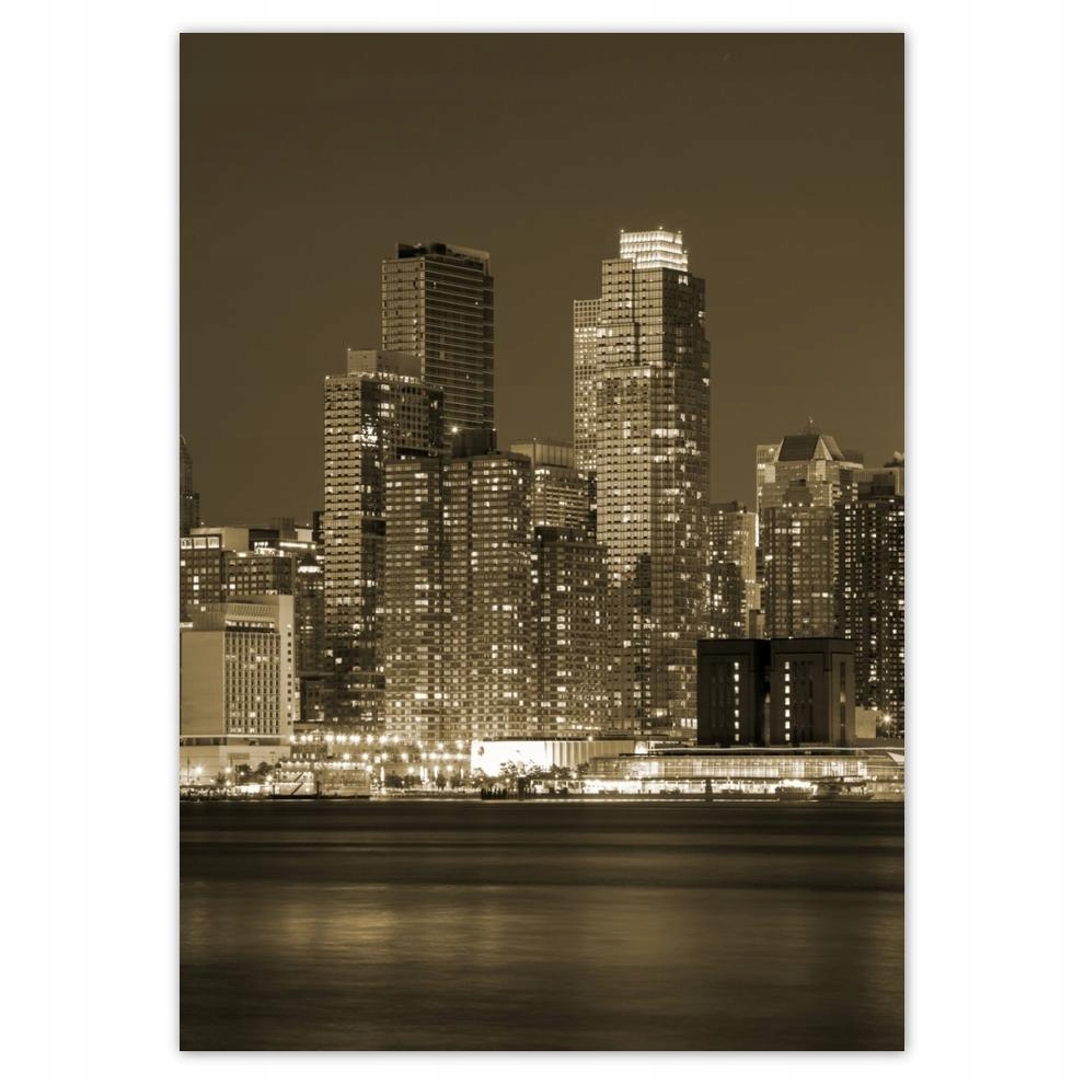 

Plakaty 50x70 New York sephia