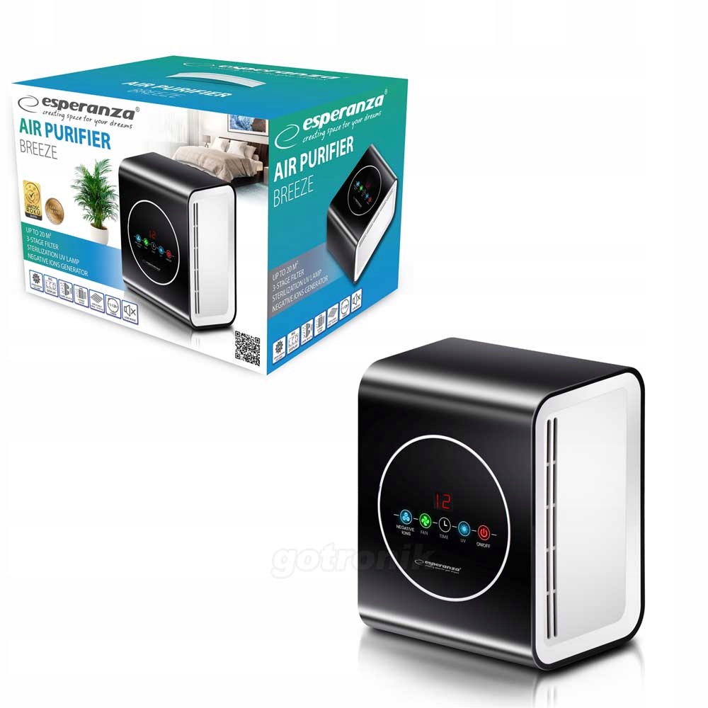 Oczyszczacz powietrza Esperanza BREEZE