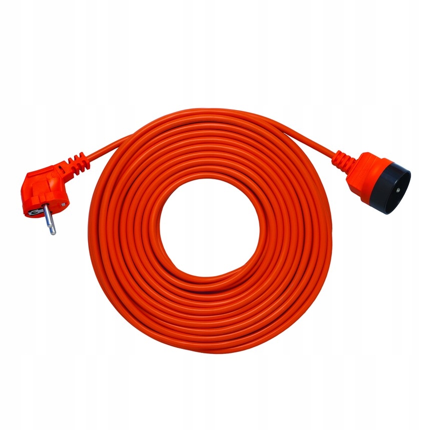 Prodlužovací Kabel 1 zásuvka b/u 20 m Omy 2x15 16A oranžový