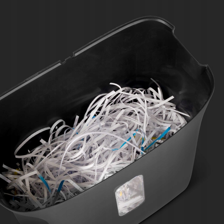 NISZCZARKA DO PAPIERU DOKUMENTÓW KART Z KOSZEM MOCNA WYDAJNA 12L Szerokość niszczarki 322 cm