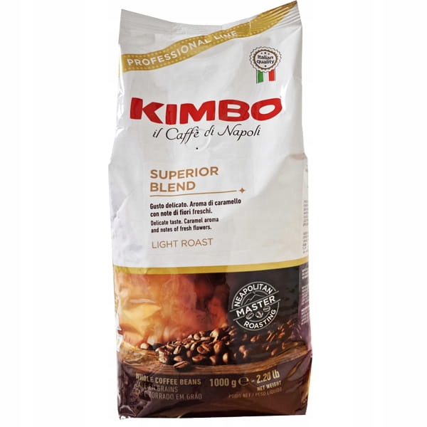 Kimbo Espresso Bar Superior Blend 1kg ziarnista 14011756464 - Allegro.pl