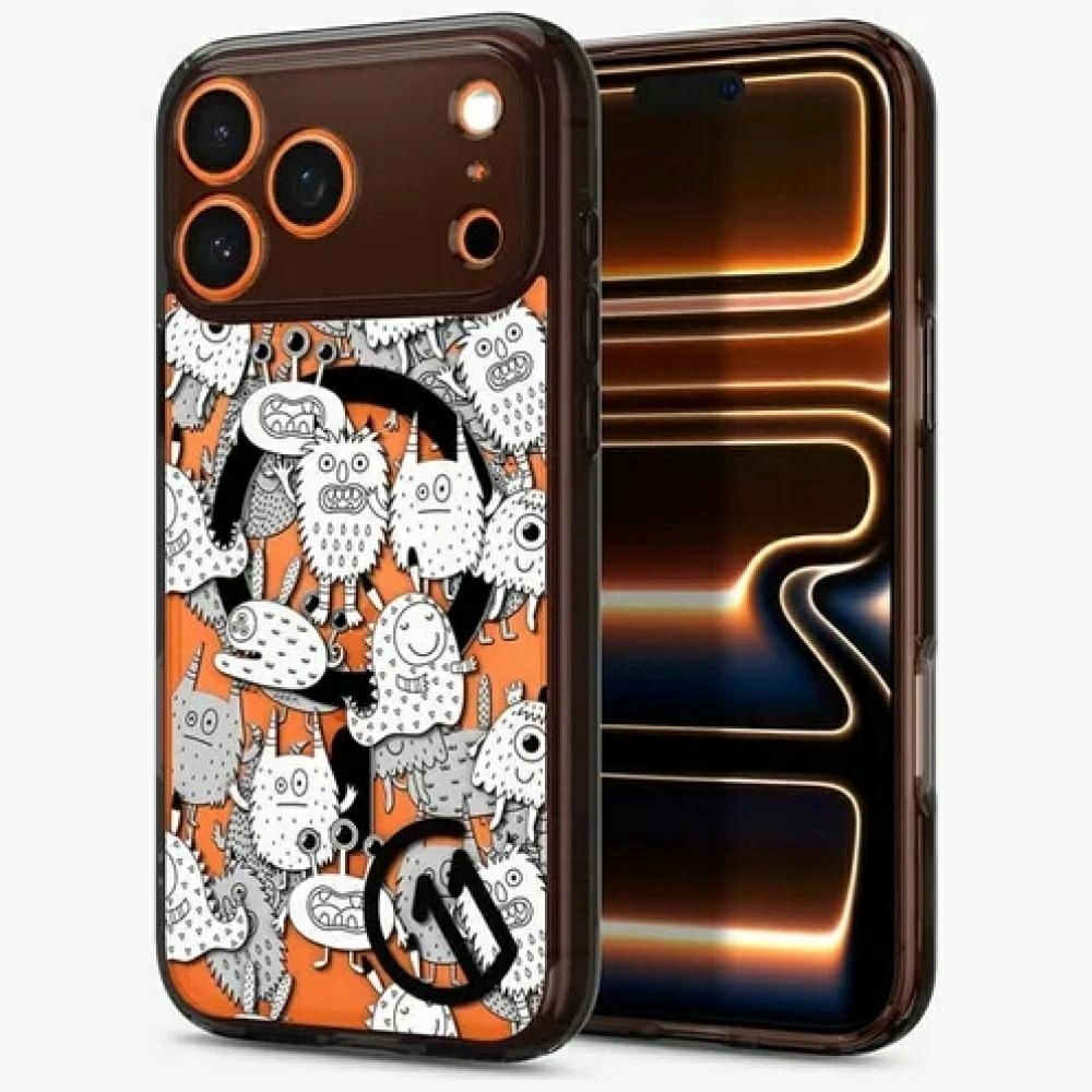 Pouzdro Spigen c11 Ultra Hybrid Magsafe pro iPhone 17 Pro inkoustové