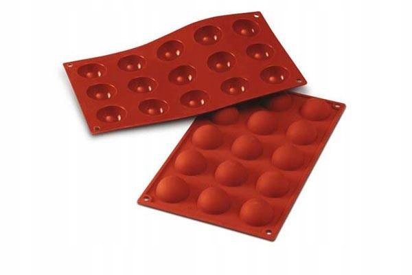 

SilikoMart Forma silikonowa Półkule 4 cm 15 gniazd
