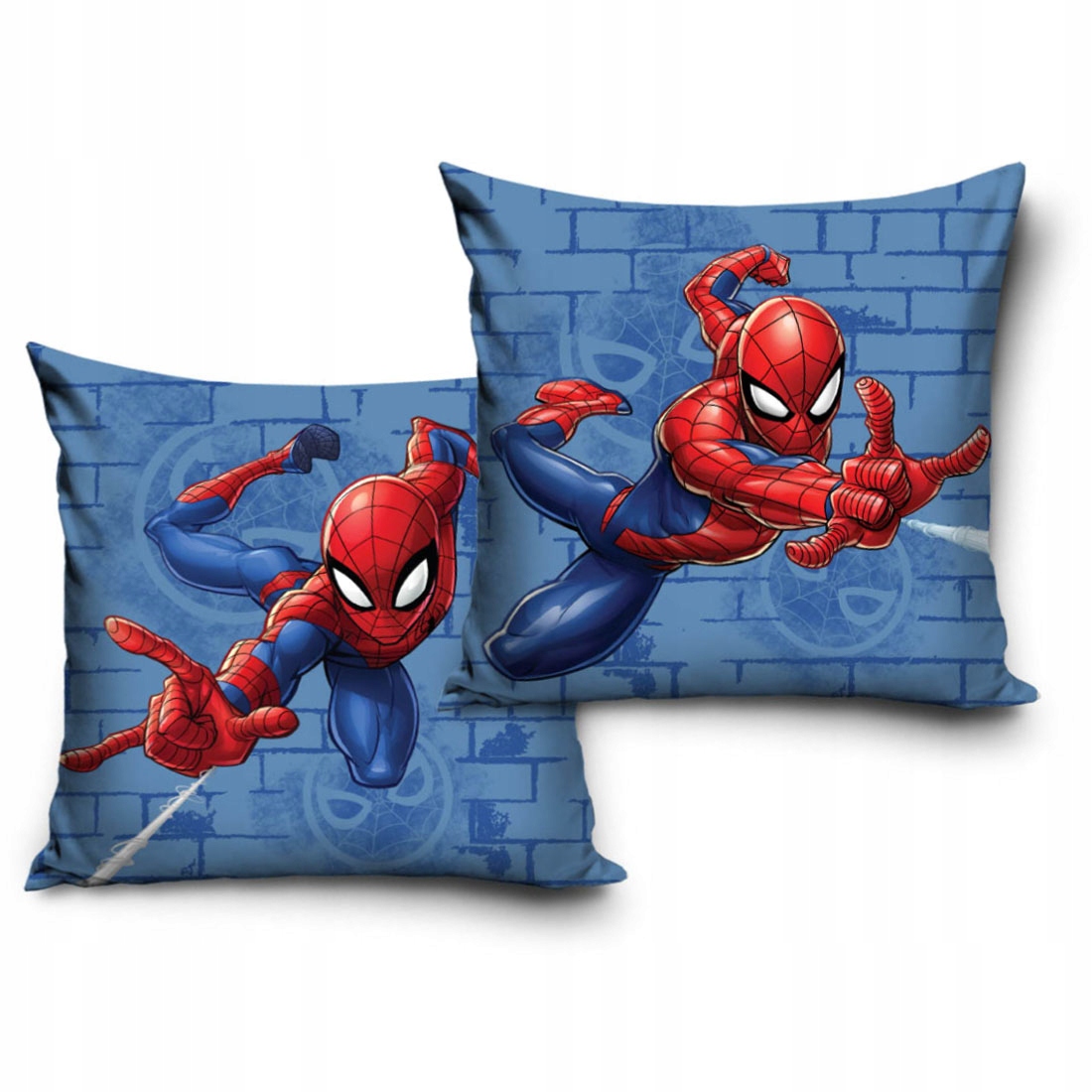 PODUSZKA DLA DZIECKA CHŁOPIĘCA SPIDERMAN DZIECIĘCA MARVEL WELUR 40x40x10cm