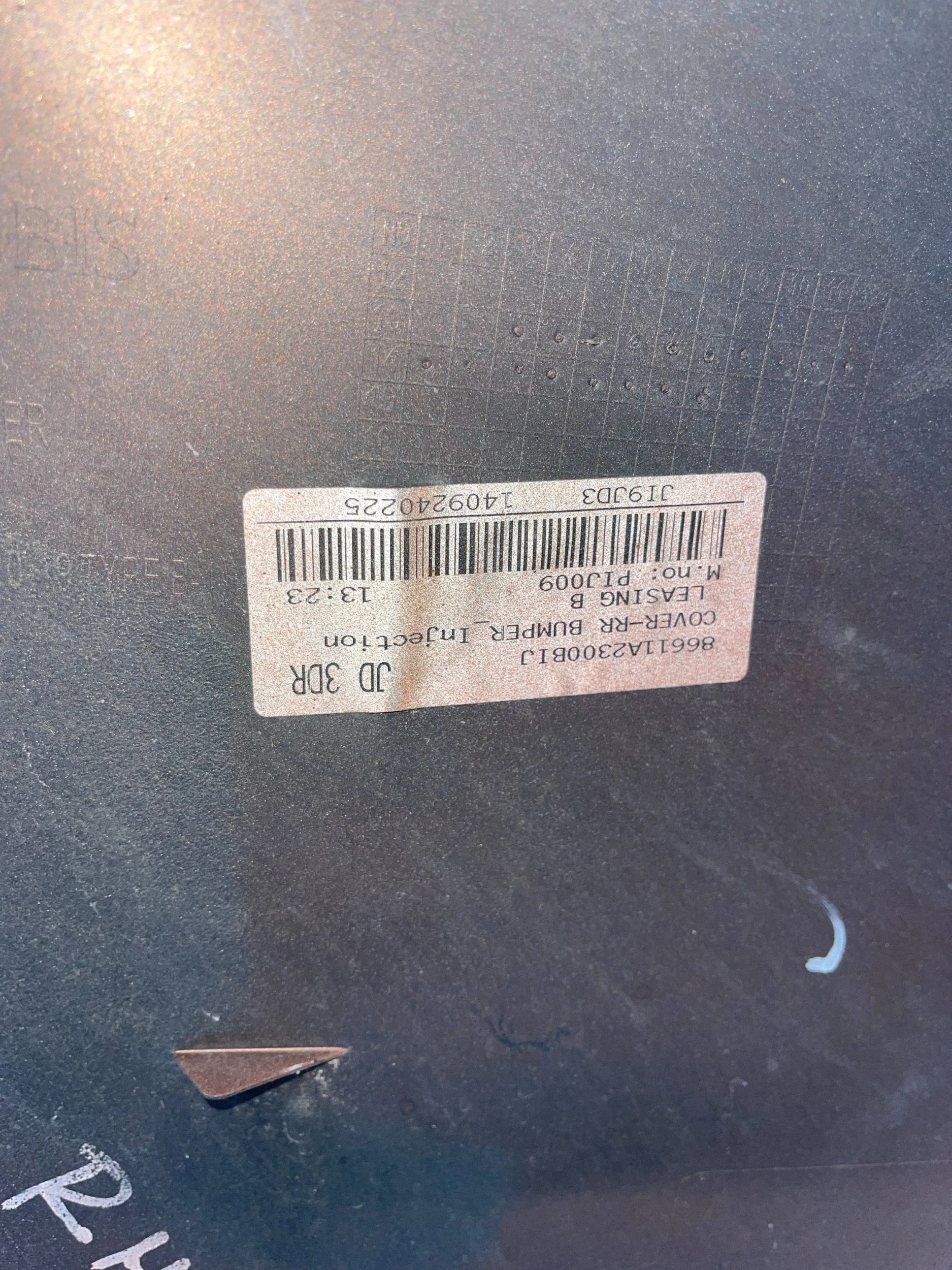 bumper rear part rear KIA Pro Ceed PROCEED II 2 12