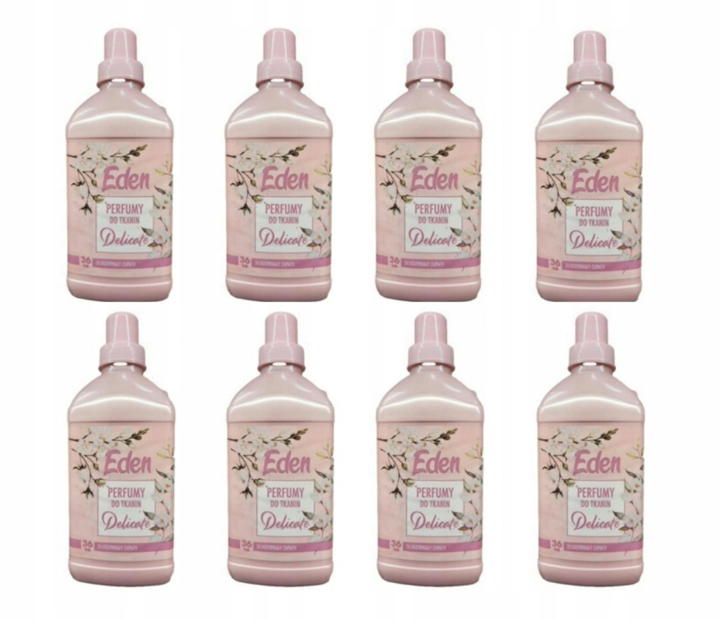 Levně 8 x Tekutý parfém na prádlo Eden Delicate 720 ml
