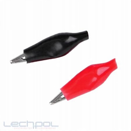 

Złącze Krokodylek 31mm Czerwony Czarny 2szt