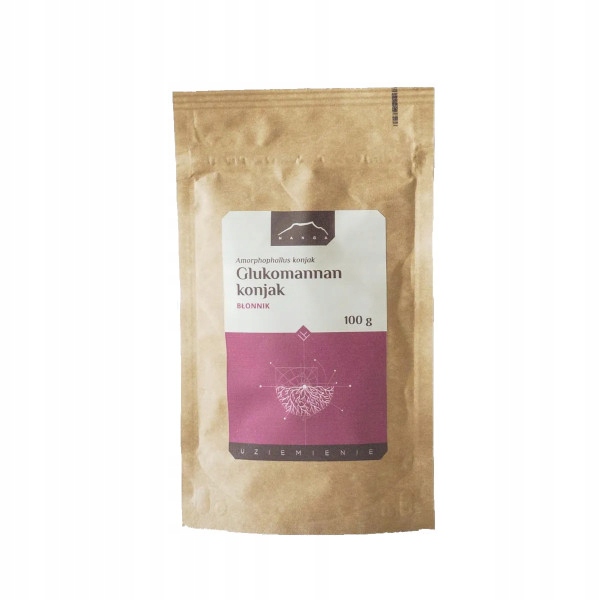 

Glukomannan konjac w proszku 100g Nanga