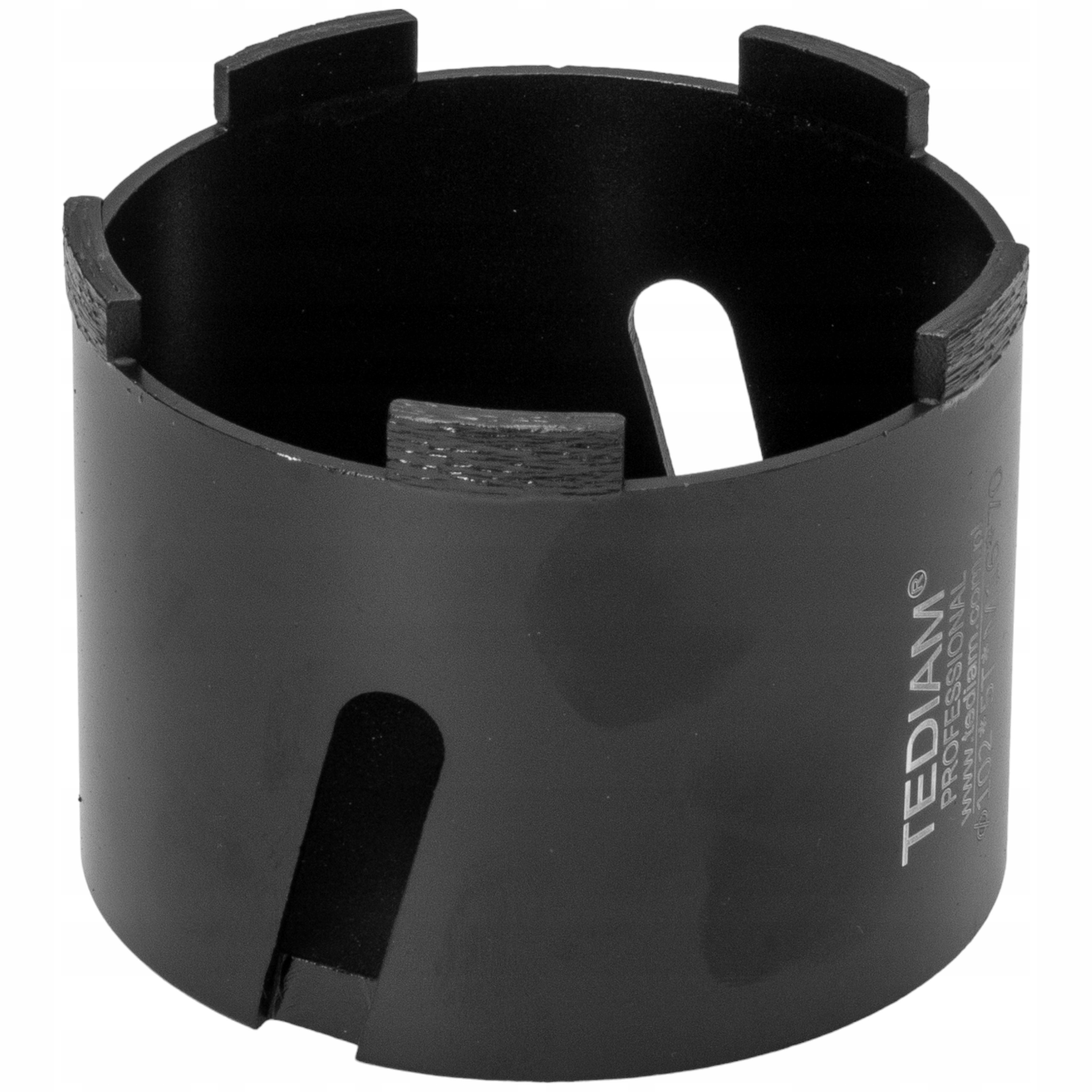 OTWORNICA DIAMENTOWA FREZ DO BETONU SEGMENTOWA 102mm 5T + ADAPTER SDS-PLUS Marka TEDIAM