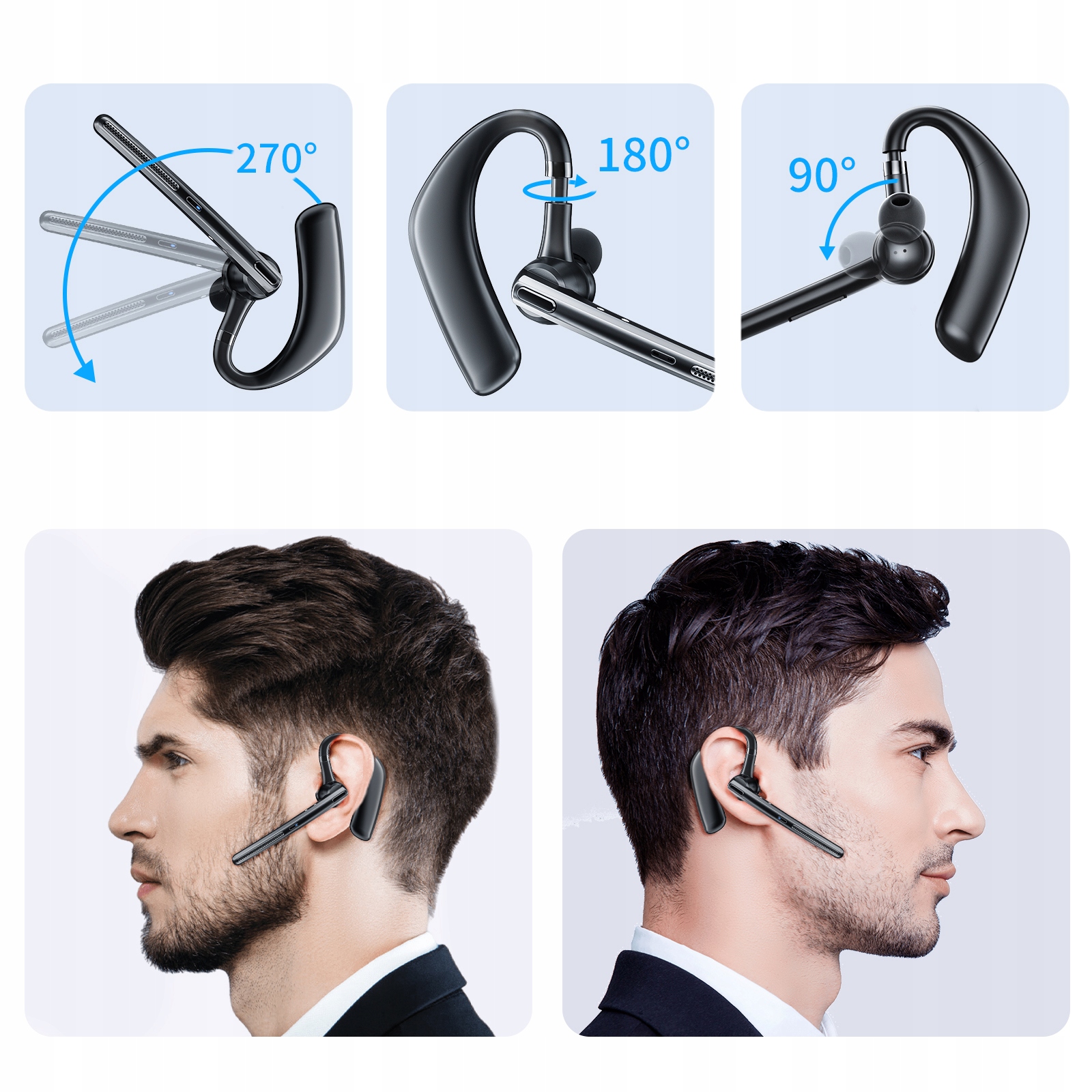 Bezprzewodowy zestaw słuchawkowy z mikrofonem Zestaw słuchawkowy Bluetooth 5.3 Model G10