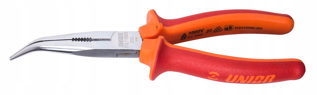 Unior Kleště Prodl. Ploché Unior Zahnuté, štípací 170