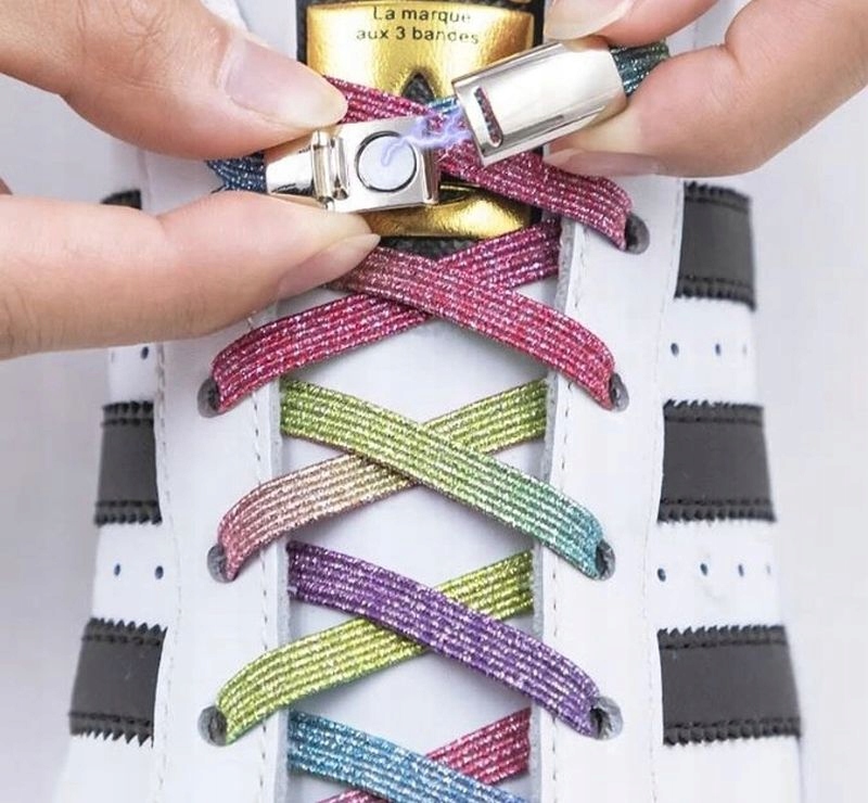 ZAPASOWE ZAPIĘCIE MAGNETYCZNE sznurowadła gumowe Liczba sztuk 2 szt.