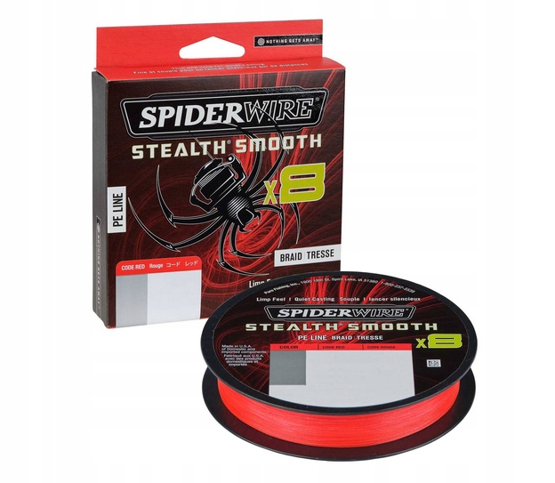 Plecionka SpiderWire Stealth Smooth x8 Code Red 300m/0.33mm