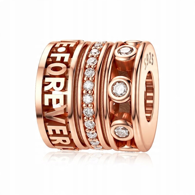 

Charms Wieczna Miłość do Pandora S925 Rose Gold