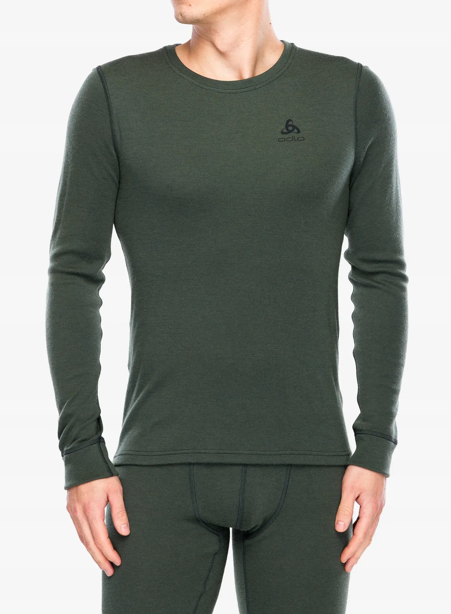 Mikina Odlo Merino 260 Bl Top Crew Neck Ls urban chic XXL