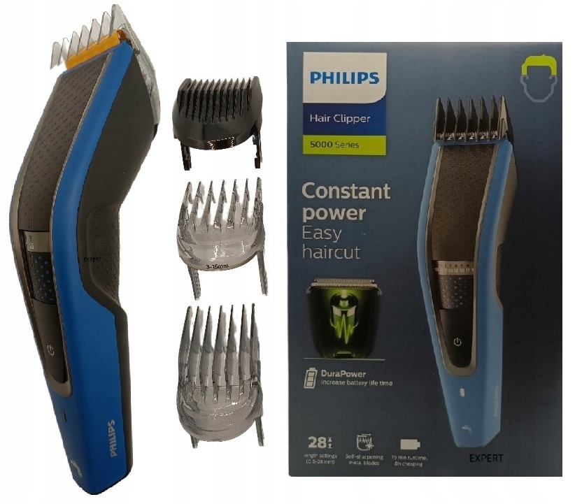 MASZYNKA DO STRZYŻENIA WŁOSÓW I ZAROSTU PHILIPS SERIES 5000