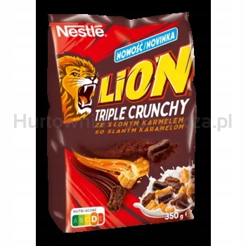 Levně Nestle Lion Triple Crunchy 350 g